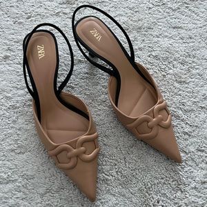 Zara Slingback Pumps